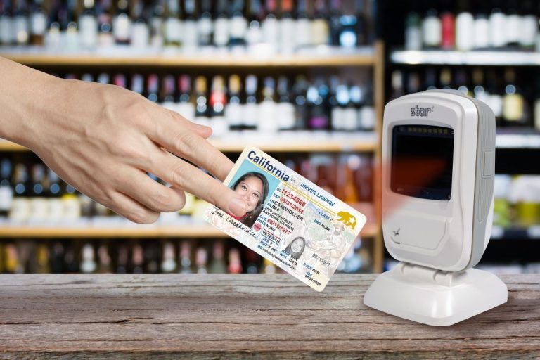 Desktop USB barcode scanners by Star Micronics can scan and parse barcodes on driver's licenses.